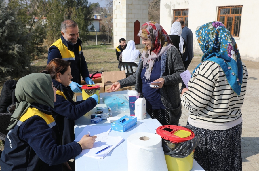 3 Bin 500 Kişiye Sağlık Taraması Hizmeti Verildi