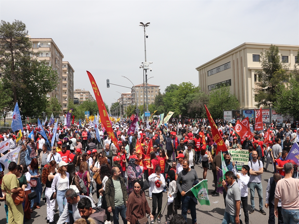 Diyarbakır’da 1 İşçi Bayramı Mayıs Kutlandı