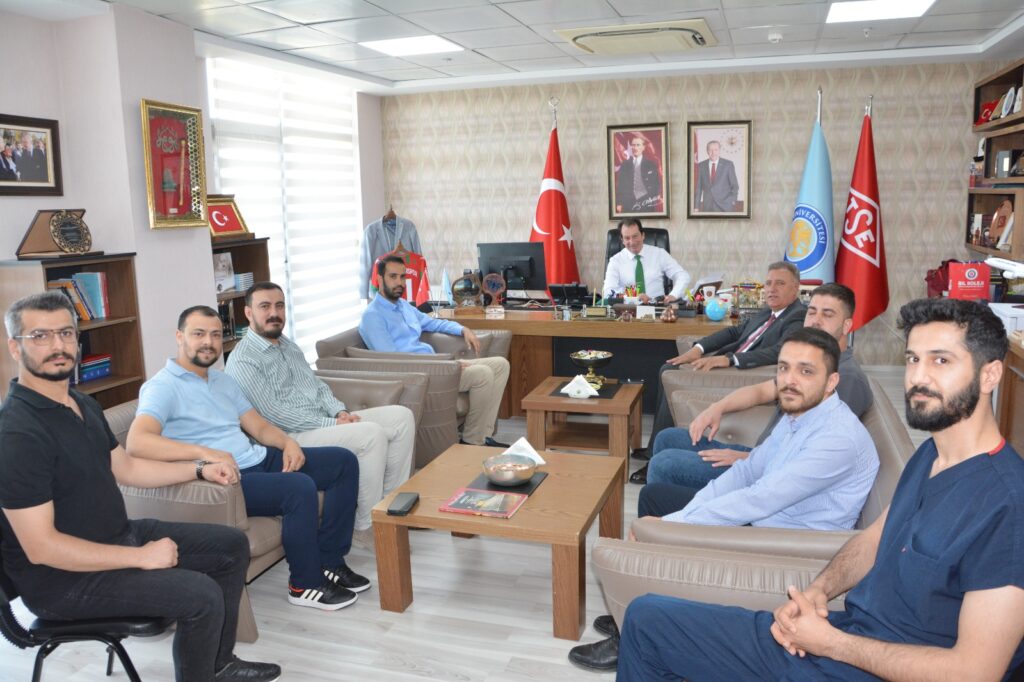 Sağlık-Sen Diyarbakır Şube Yönetiminden Dicle Üniversitesi Rektörüne Ziyaret